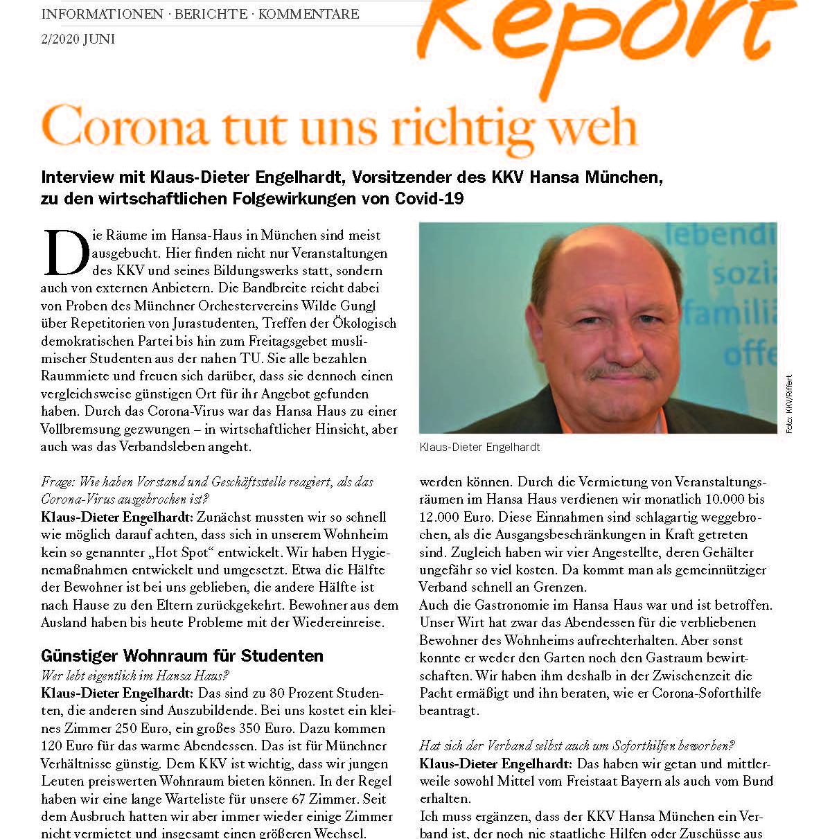 2020-2 KKV Bayern Report Titelseite