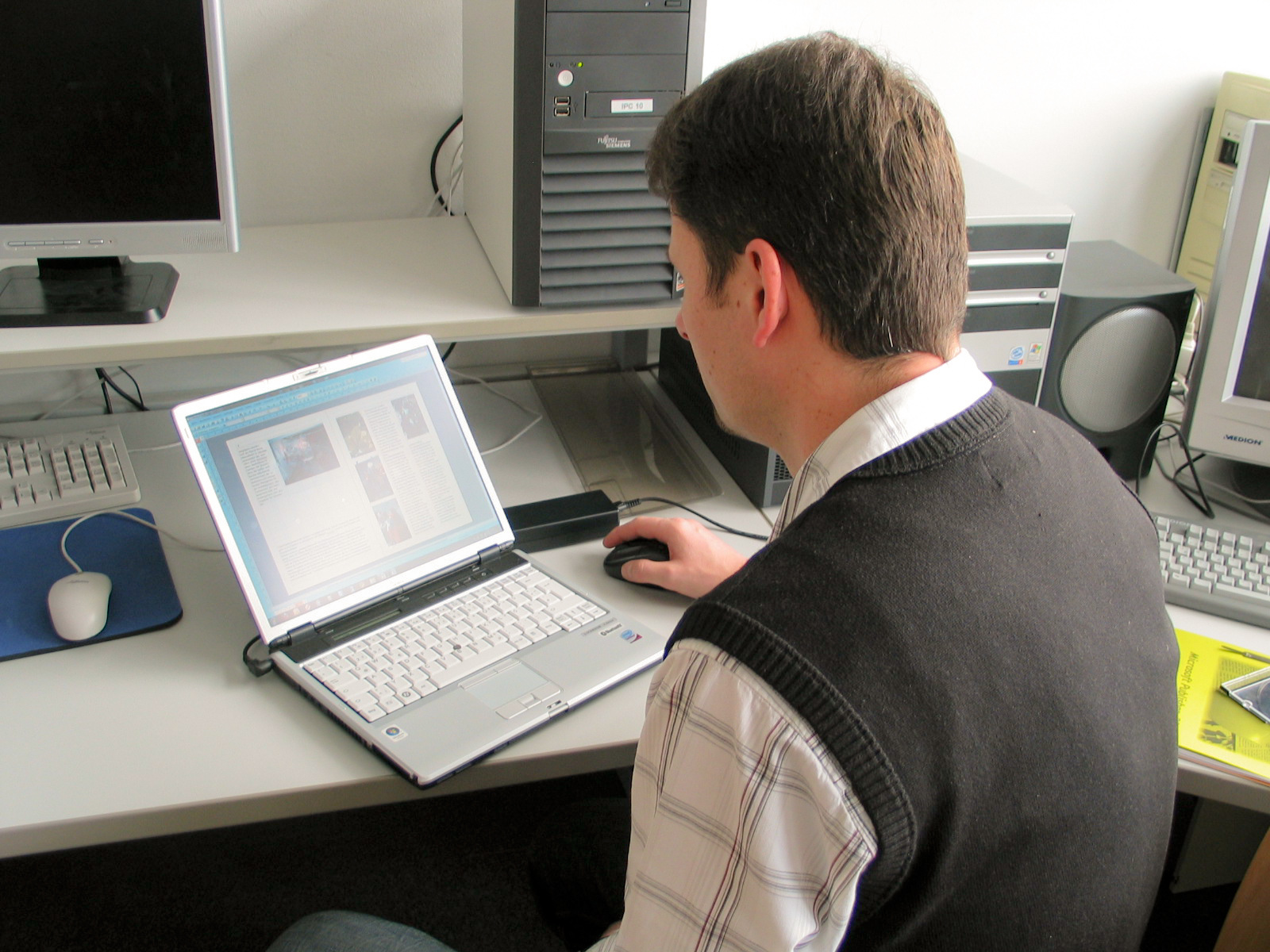 Arbeit am Computer