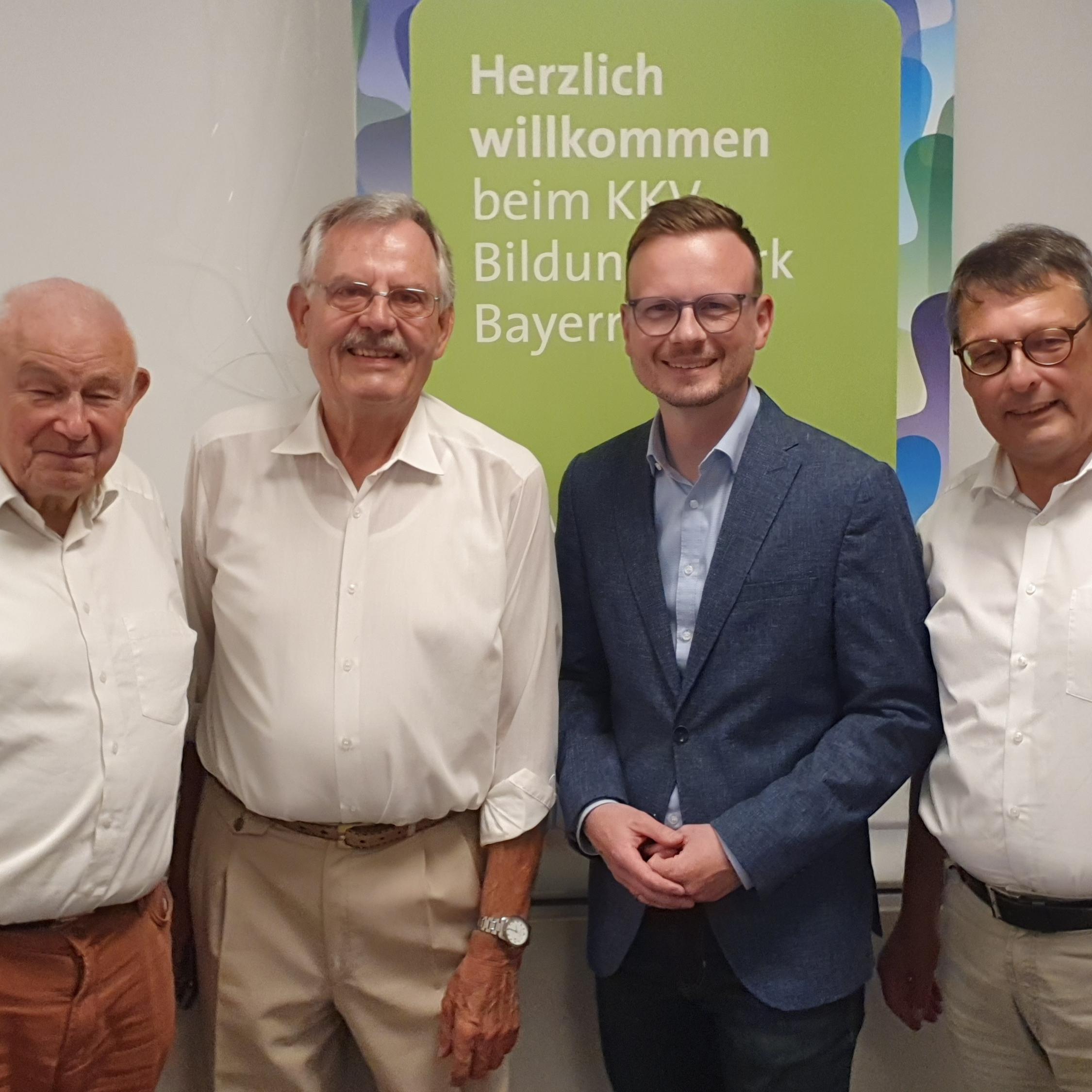Bezirksat Forster referierte über Bezirk Mittelfranken