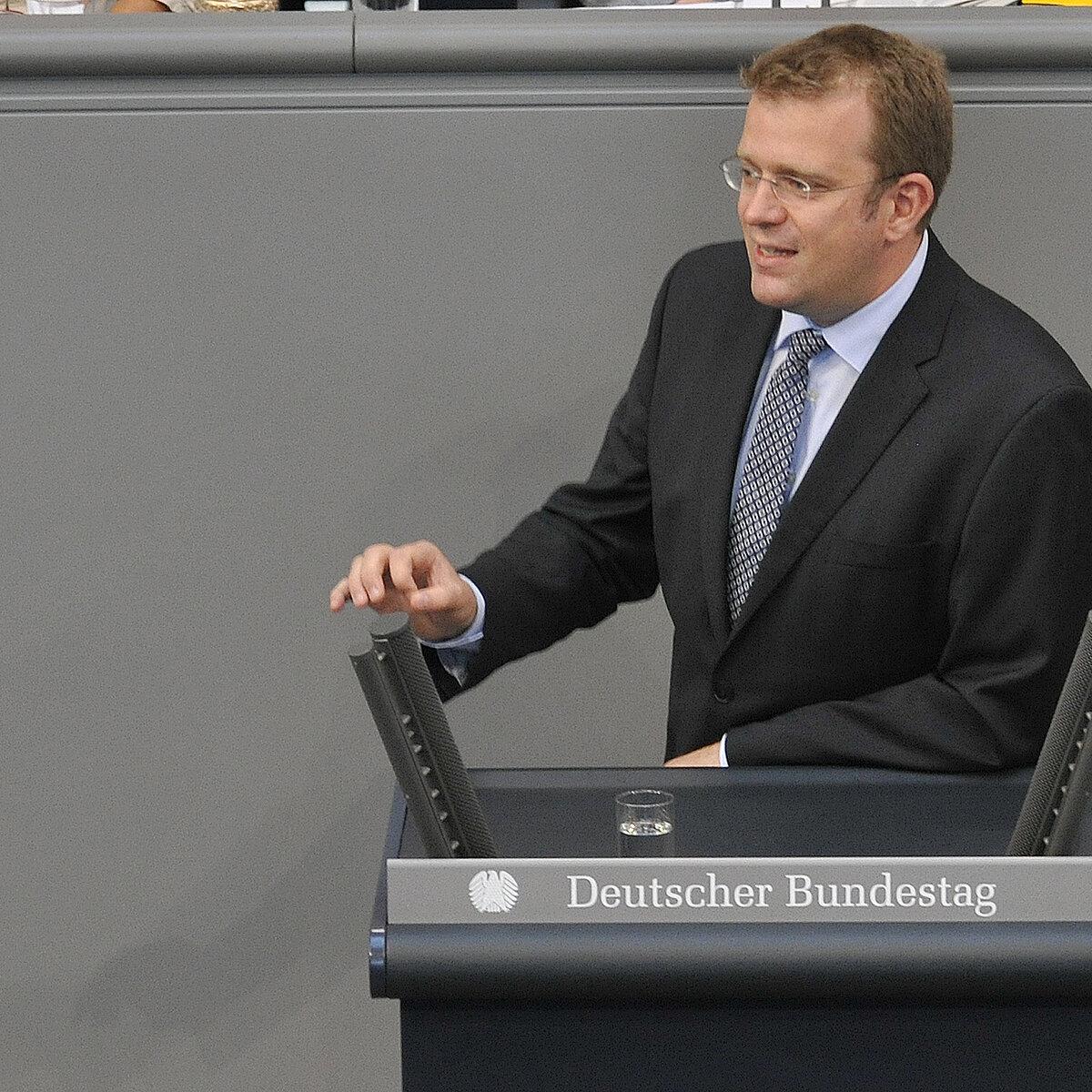 Reinhard Brandl im Plenarsaal