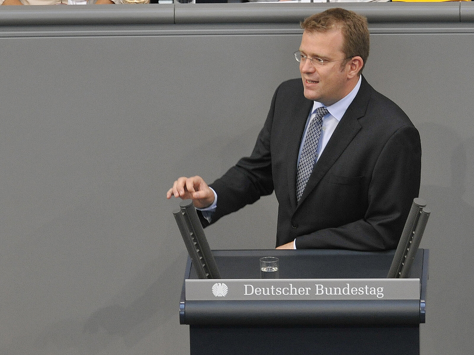 Reinhard Brandl im Plenarsaal