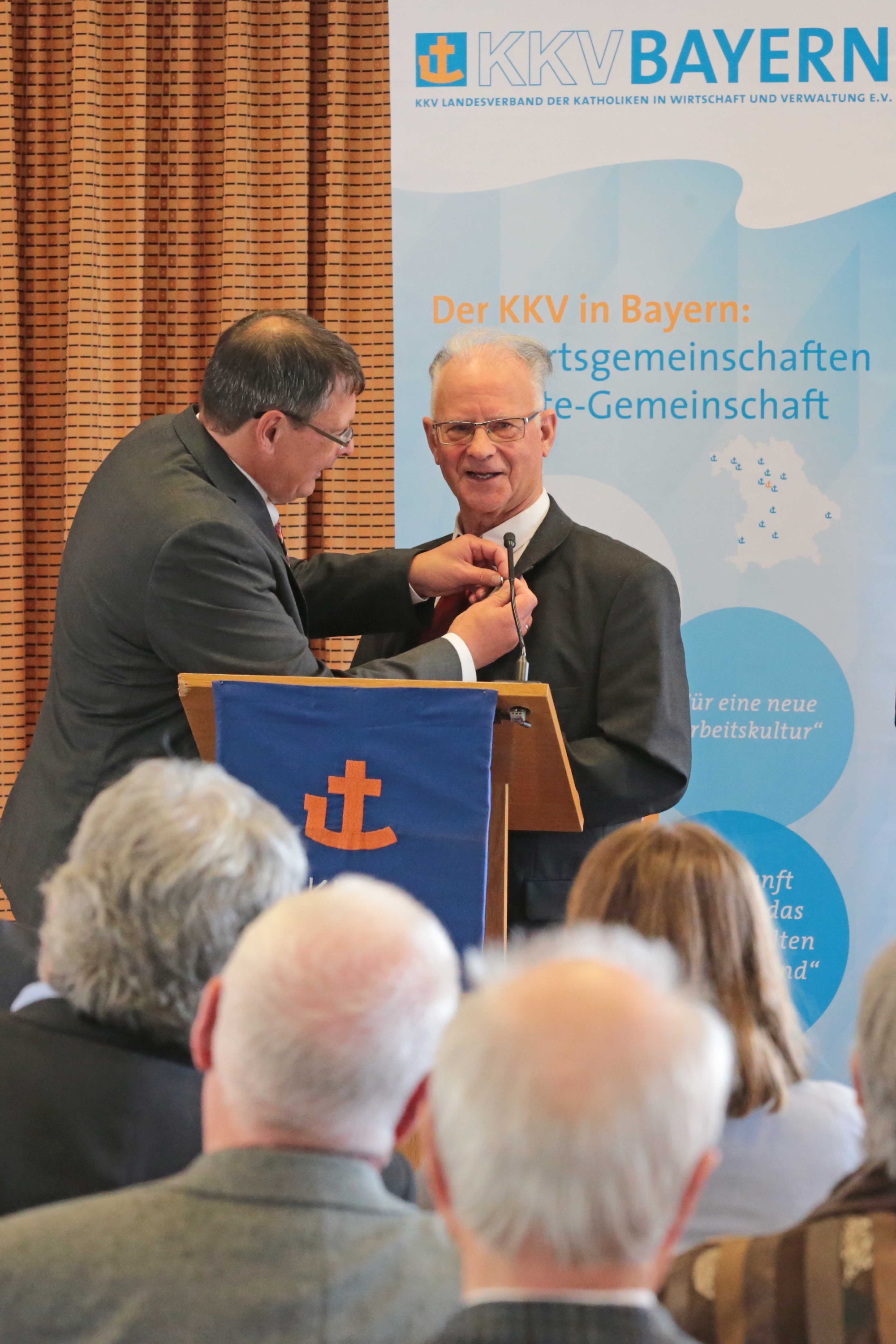 Silberne Hirschberg-Medaille für Kurt Reiter