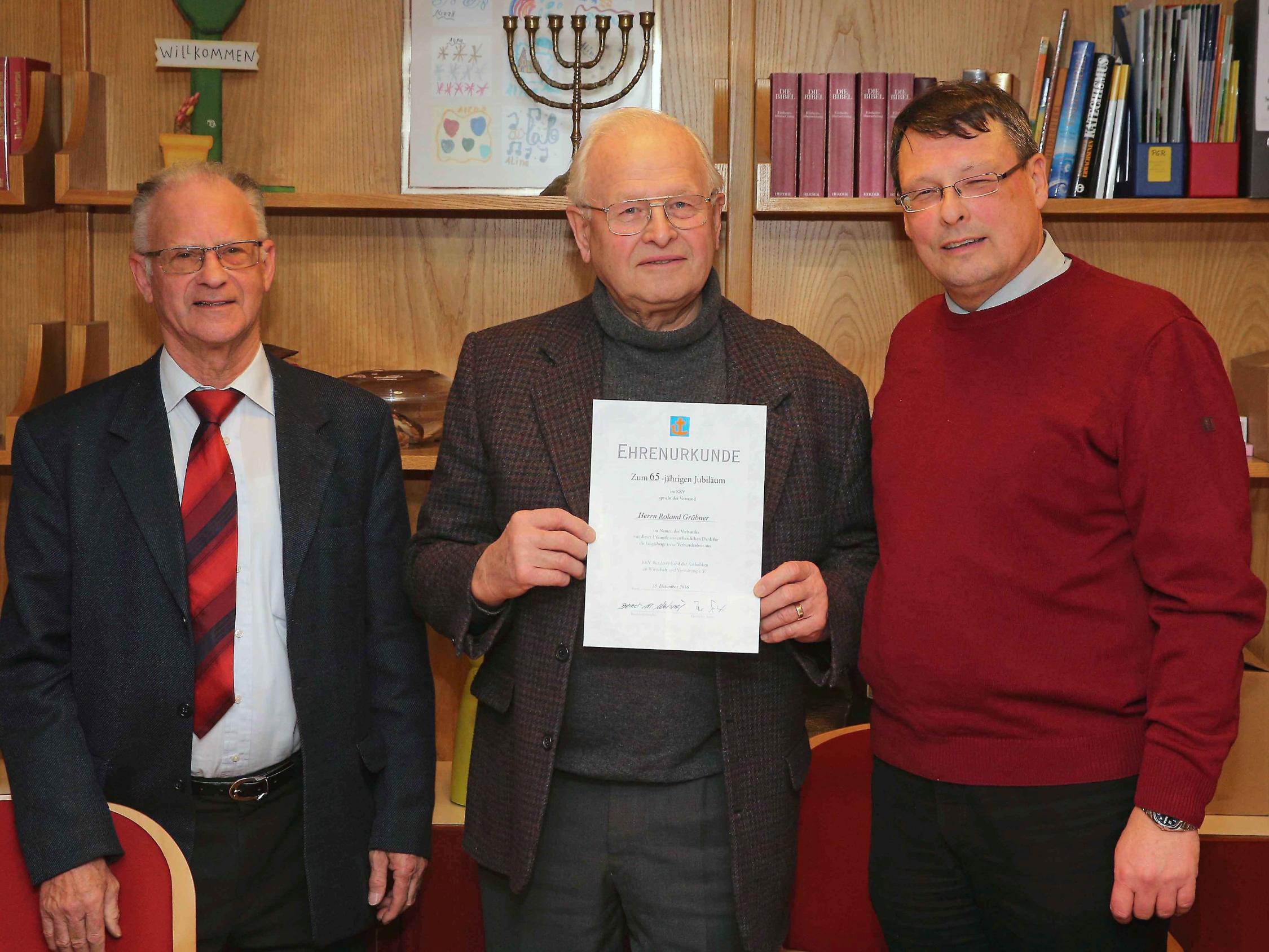 Gräbner 65 Jahre im KKV