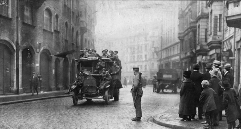 Räterepublik München - Revolutionäre Soldaten