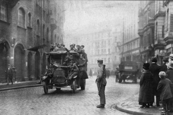 Räterepublik München - Revolutionäre Soldaten
