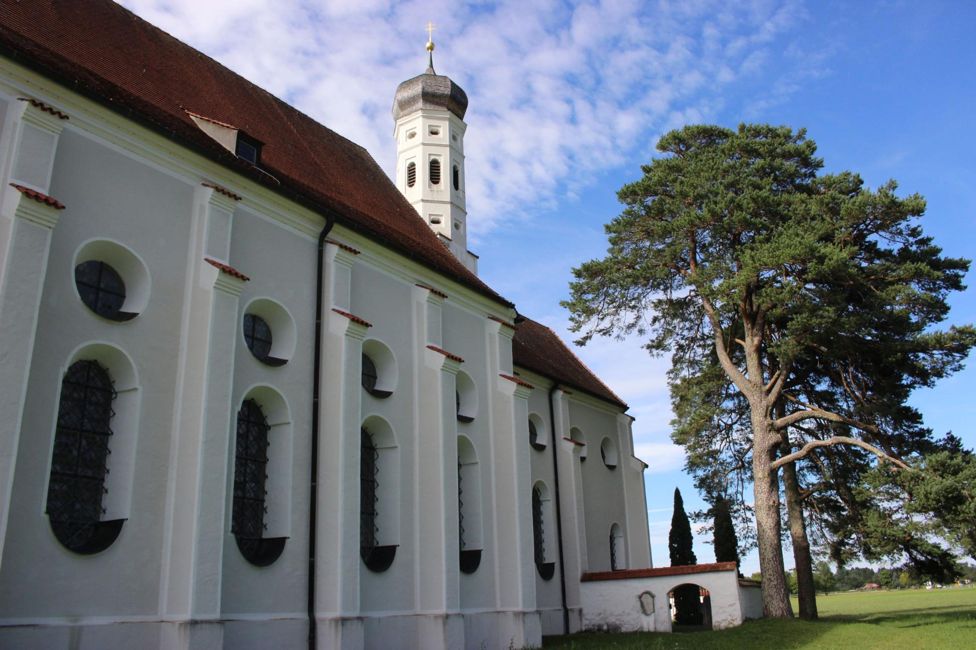 Die Wallfahrtskirche St. Coloman bei Schwangau