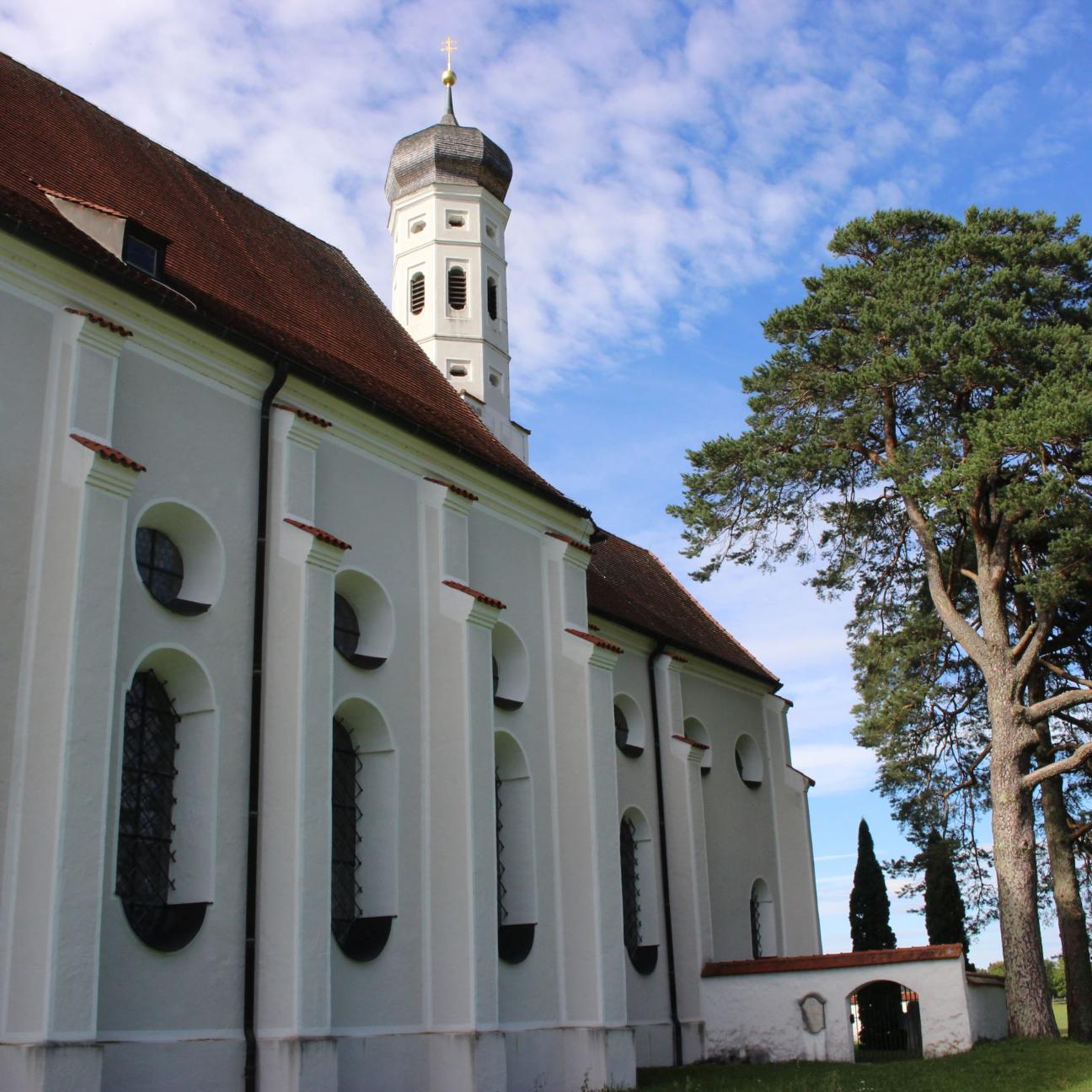 Die Wallfahrtskirche St. Coloman bei Schwangau
