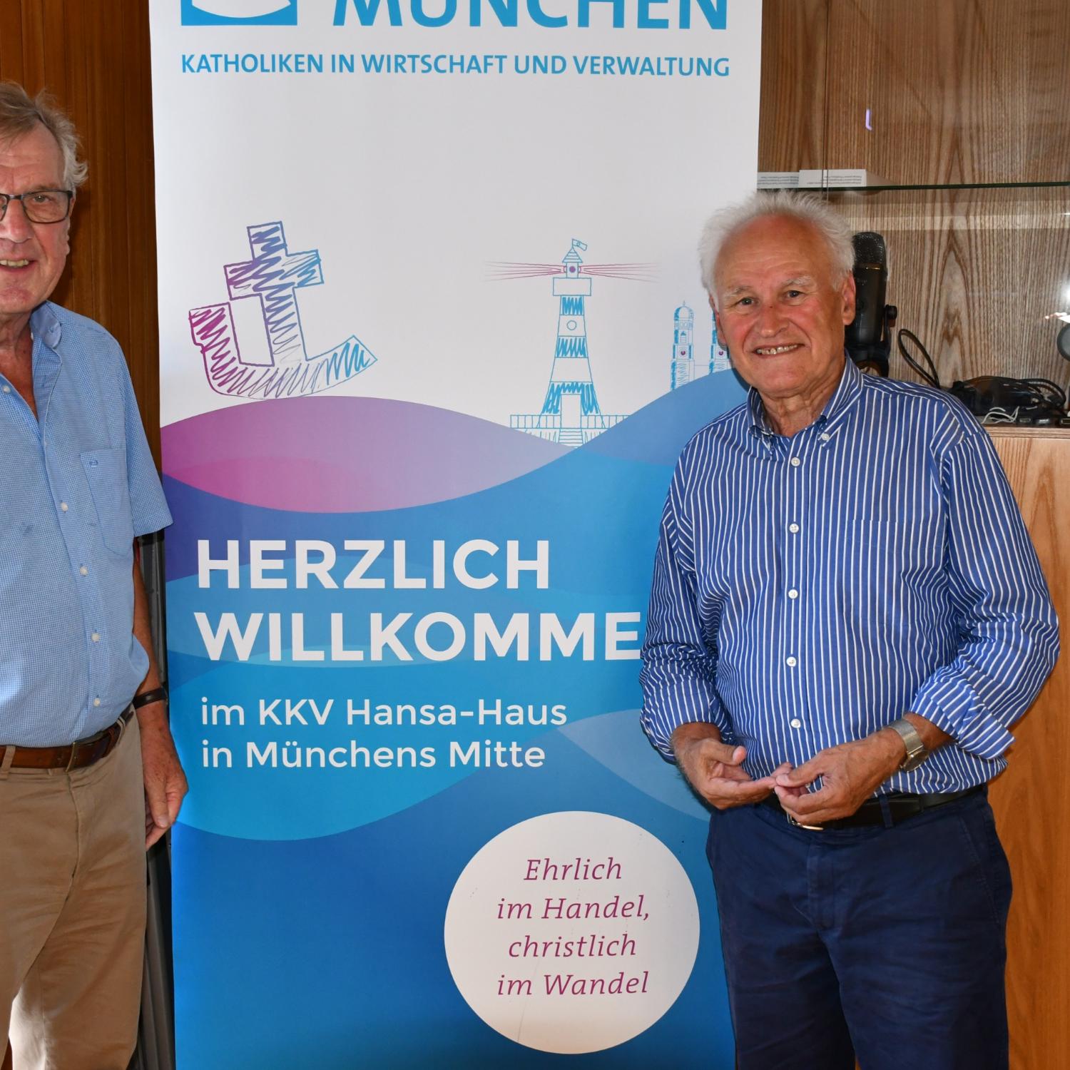 Erwin Huber im Hansa Haus