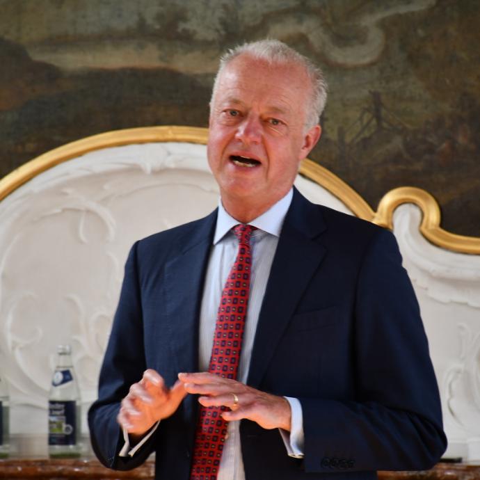 Dr. Thomas Rusche bei seinem inspirierenden Vortrag