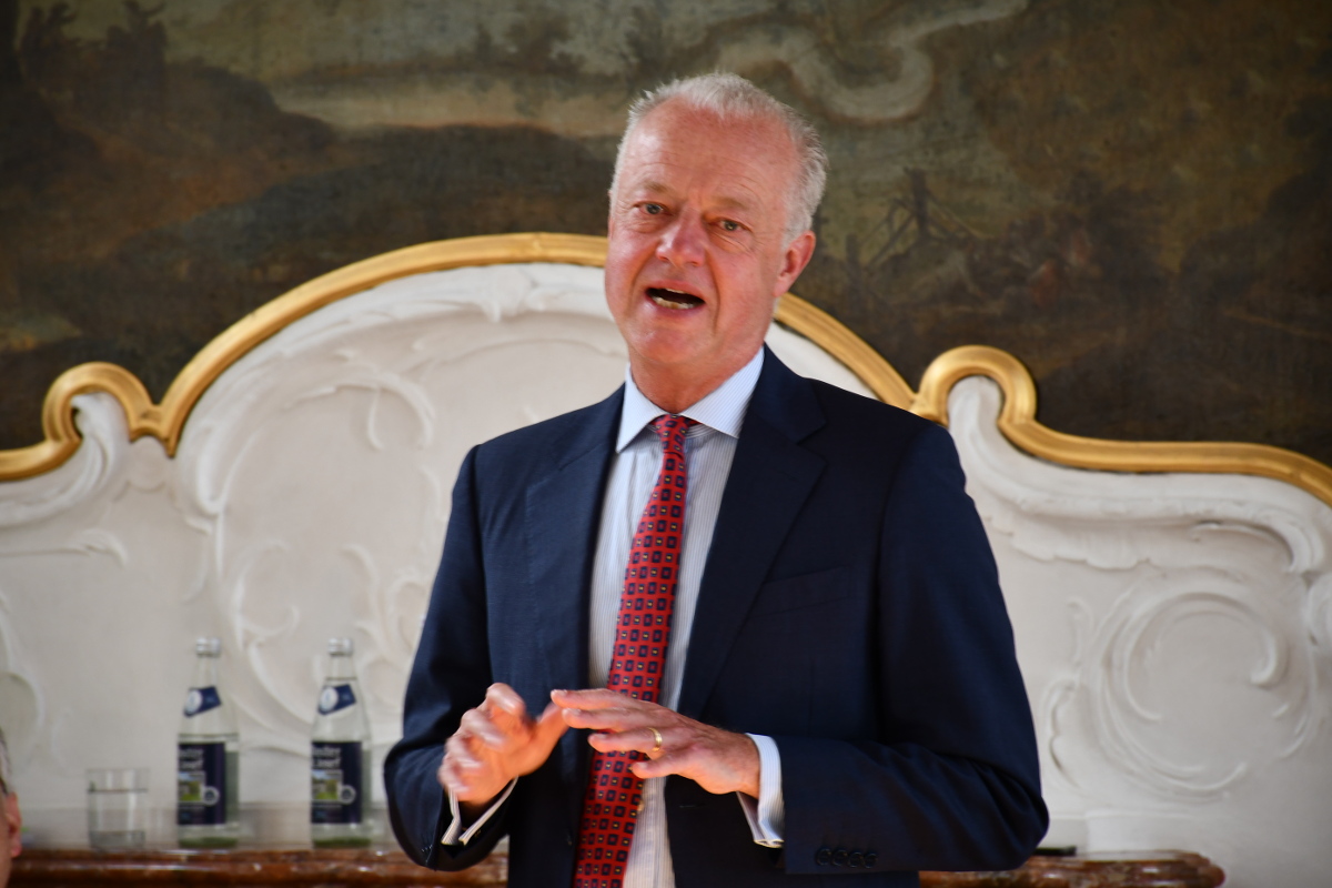 Dr. Thomas Rusche bei seinem inspirierenden Vortrag